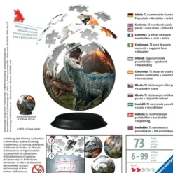 Puzzle 3D Rond - Jurassic World