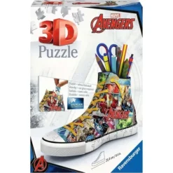 Puzzle 3D Sneaker 112 Pieces - Marvel Avengers