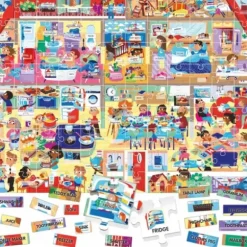 Puzzle Easy English My House