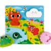 Puzzle En Bois Cache-Cache Nature