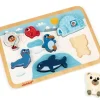 Puzzle En Bois Chunky Arctique 7 Pieces