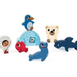 Puzzle En Bois Chunky Arctique 7 Pieces