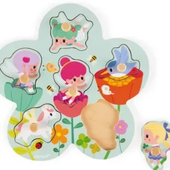 Puzzle En Bois Happy Fairies 6 Pieces