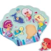 Puzzle En Bois Happy Mermaids 6 Pieces