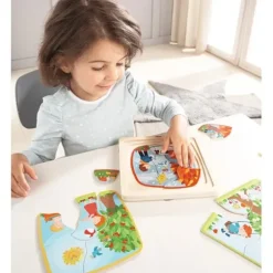 Puzzle En Bois Ma Saison Preferee