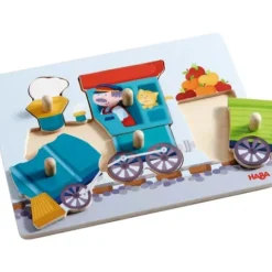 Puzzle En Bois Petit Train