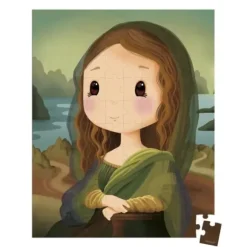 Puzzle Inspire De Leonard De Vinci 100 Pieces