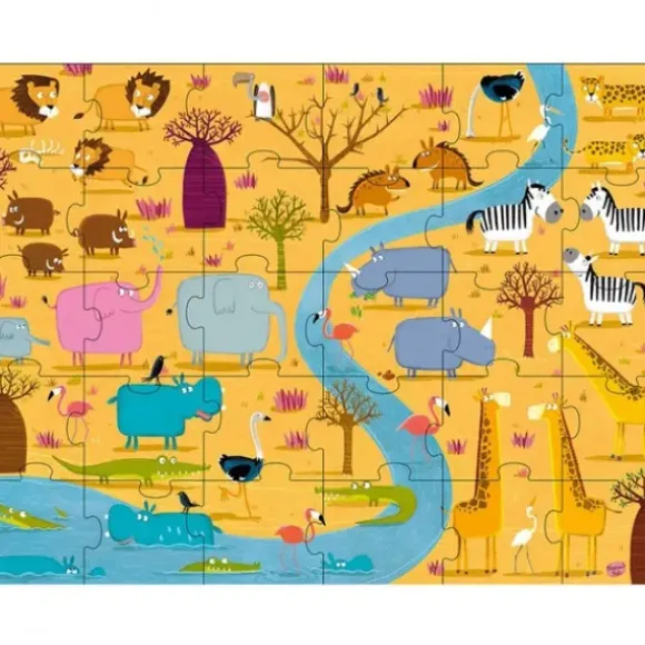 Puzzle Les Animaux D'Afrique