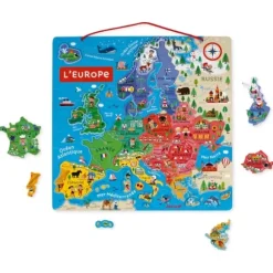Puzzle Magnetique Carte De L'Europe