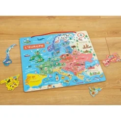 Puzzle Magnetique Carte De L'Europe