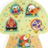 Puzzle Musical En Bois Les Oiseaux