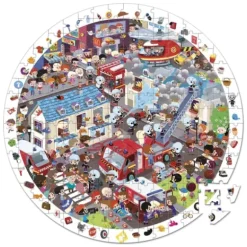 Puzzle Observation Pompiers 208 Pieces