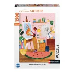 Puzzle 1500 Pieces Atelier D'Artiste