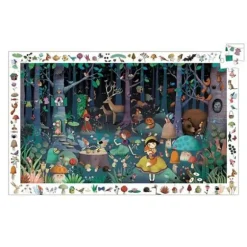 Puzzle 100 Pieces D'Observation Foret Enchantee