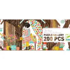 Puzzle 200 Pieces Gallery Tree House