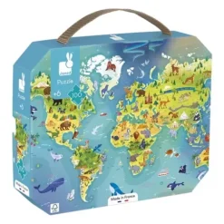 Puzzle 100 Pieces - Monde