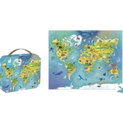Puzzle 100 Pieces - Monde