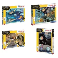 Puzzle 104 Pieces National Geographic Kids