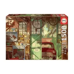 Puzzle 1500 Pieces – Old Garage, Arly Jones