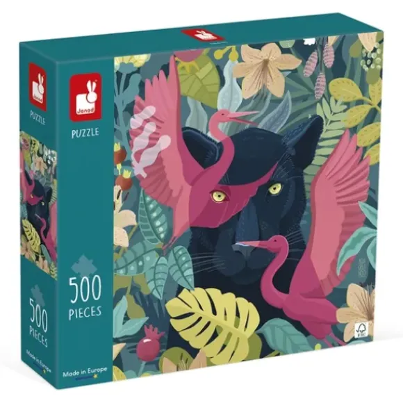 Puzzle 500 Pieces - Panthere Mystique