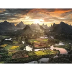 Puzzle 2000 Pieces - Paysage De Chine