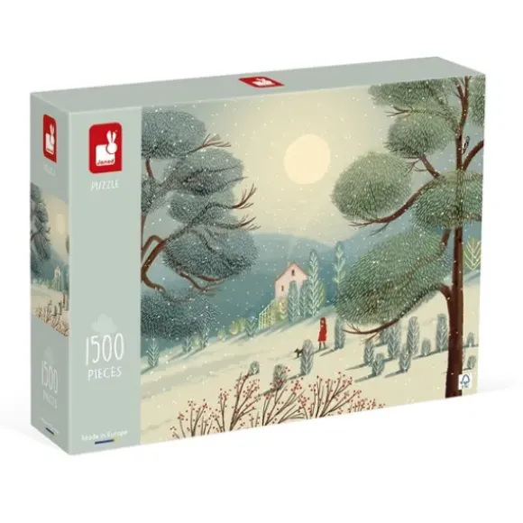Puzzle 1500 Pieces - Paysage D'Hiver