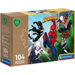Puzzle 104 Pieces Play For Future - Spider-Man