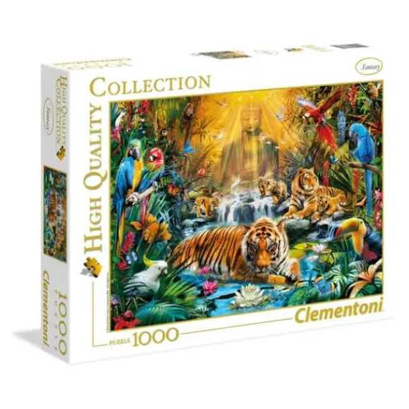 Puzzle 1000 Pieces Tigre Mystique