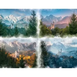 Puzzle 18 000 Pieces - Un Chateau Au Fil Des Saisons