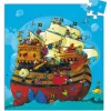 Puzzle Silhouette Bateau 54 Pieces