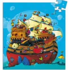 Puzzle Silhouette Bateau 54 Pieces