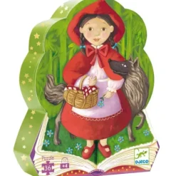 Puzzle Silhouette Petit Chaperon Rouge 36 Pieces