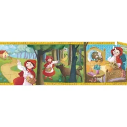 Puzzle Silhouette Petit Chaperon Rouge 36 Pieces