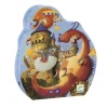 Puzzle Vaillant Et Les Dragons 54 Pieces