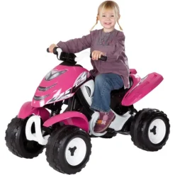 Quad Electronique X Power Carbone - 2 Roues Motrices - Autonomie Batterie 2 Heures - 6V