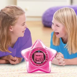 Radio Réveil Projecteur Kidimagic Starlight Rose