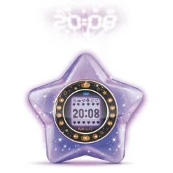 Radio Réveil Projecteur Kidimagic Starlight Violet