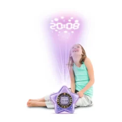 Radio Réveil Projecteur Kidimagic Starlight Violet