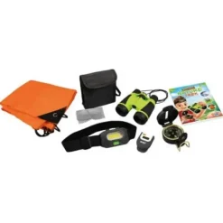 Randonnee Nature - Jumelles Boussole Lampe Podometre Sac