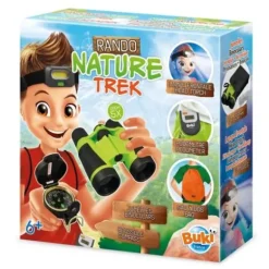 Randonnee Nature - Jumelles Boussole Lampe Podometre Sac