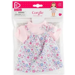 Robe Fleurie Pour Poupee Ma Corolle 36 Cm