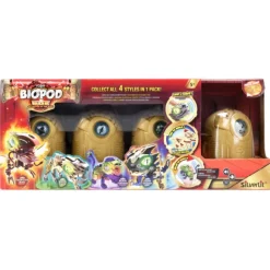 4 Robots Dinosaures - Biopod Guardians Of The East