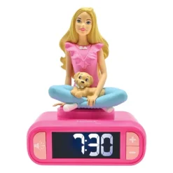 Réveil Digital Et Veilleuse Barbie