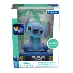 Réveil Digital Et Veilleuse Stitch - Lilo & Stitch