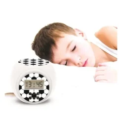 Réveil Football Rond Avec Projecteur