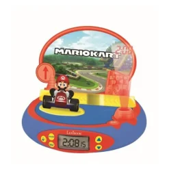 Réveil Projection 3D Mario Kart