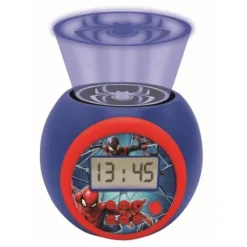 Réveil Spiderman Rond Projection