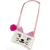 Sac A Main Chat A Paillettes
