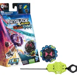 Starter Pack Beyblade Burst Quadstrike - Toupie Et Lanceur