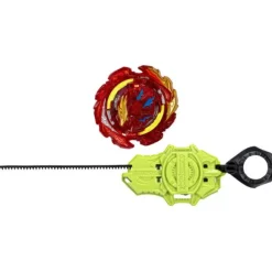 Starter Pack Beyblade Burst Quadstrike - Toupie Stellar Hyperion H8 Et Lanceur